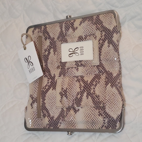 Hobo Sand Snake Wallet - Picture 2 of 4